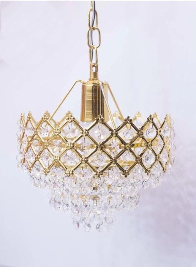 MFN Modern S1 Crystal Small 160 mm Chandelier for Home Decoration | Jhoomar for Living Room and for Restaurant - Image 2